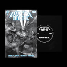 the album cover for Grey Daze - Dark Nights: Death Metal #2 Soundtrack Special Edition - Grey Daze with Flexi Single 'Anything, Anything'