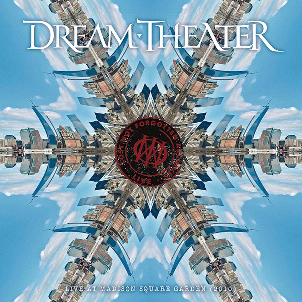 the album cover for Dream Theater - Lost Not Forgotten Archives: Live at Madison Square Garden 2010 [Import Clear 2LP/CD]