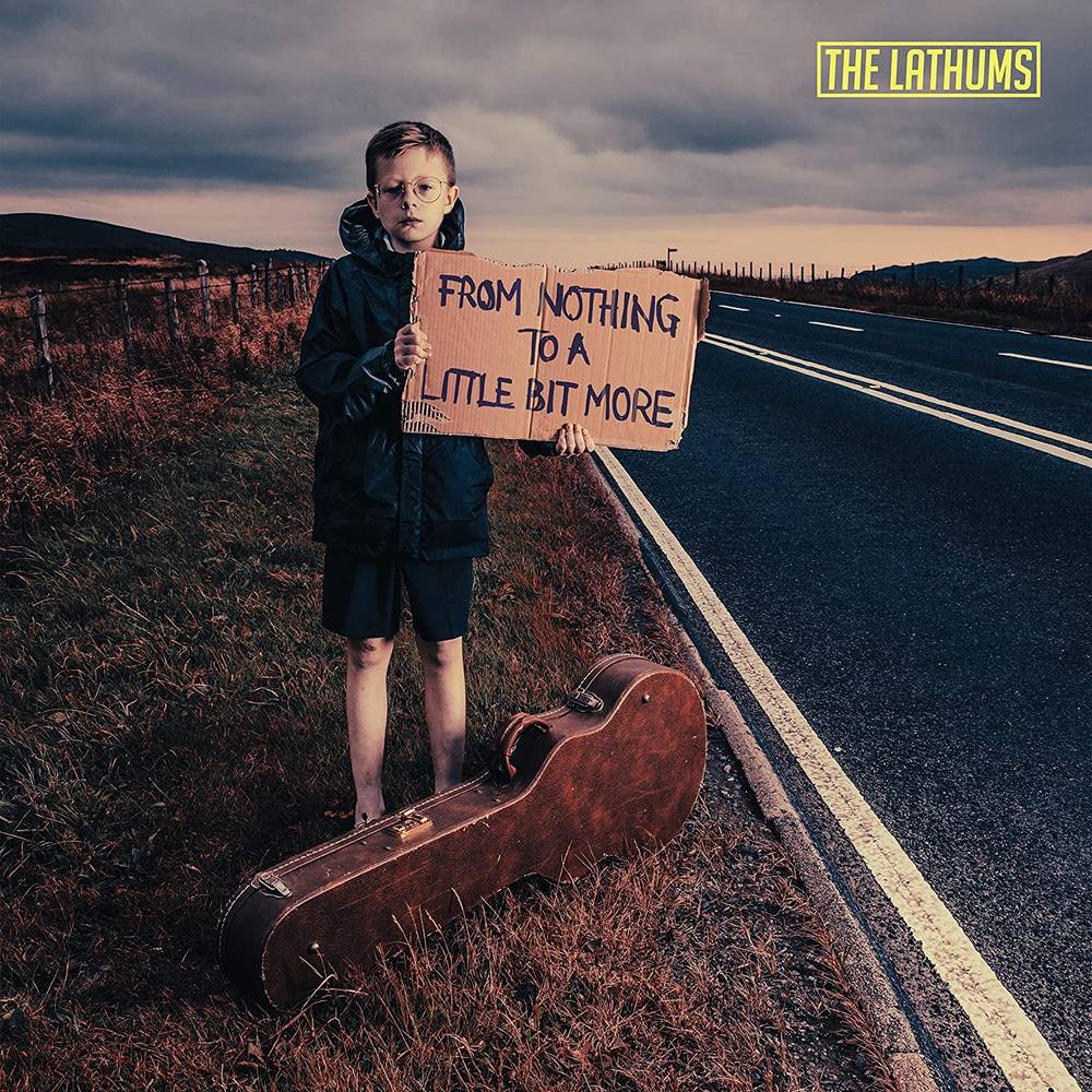 the album cover for The Lathums - From Nothing To A Little Bit More [Import Clear LP]