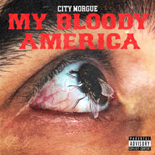 the album cover for City Morgue - My Bloody America