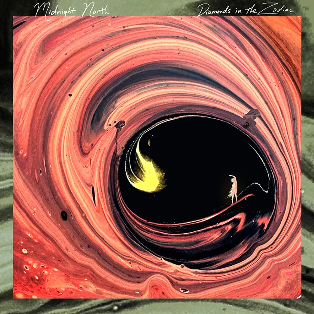the album cover for Midnight North - Diamonds In The Zodiac [LP]