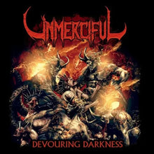 the album cover for Unmerciful - Devouring Darkness