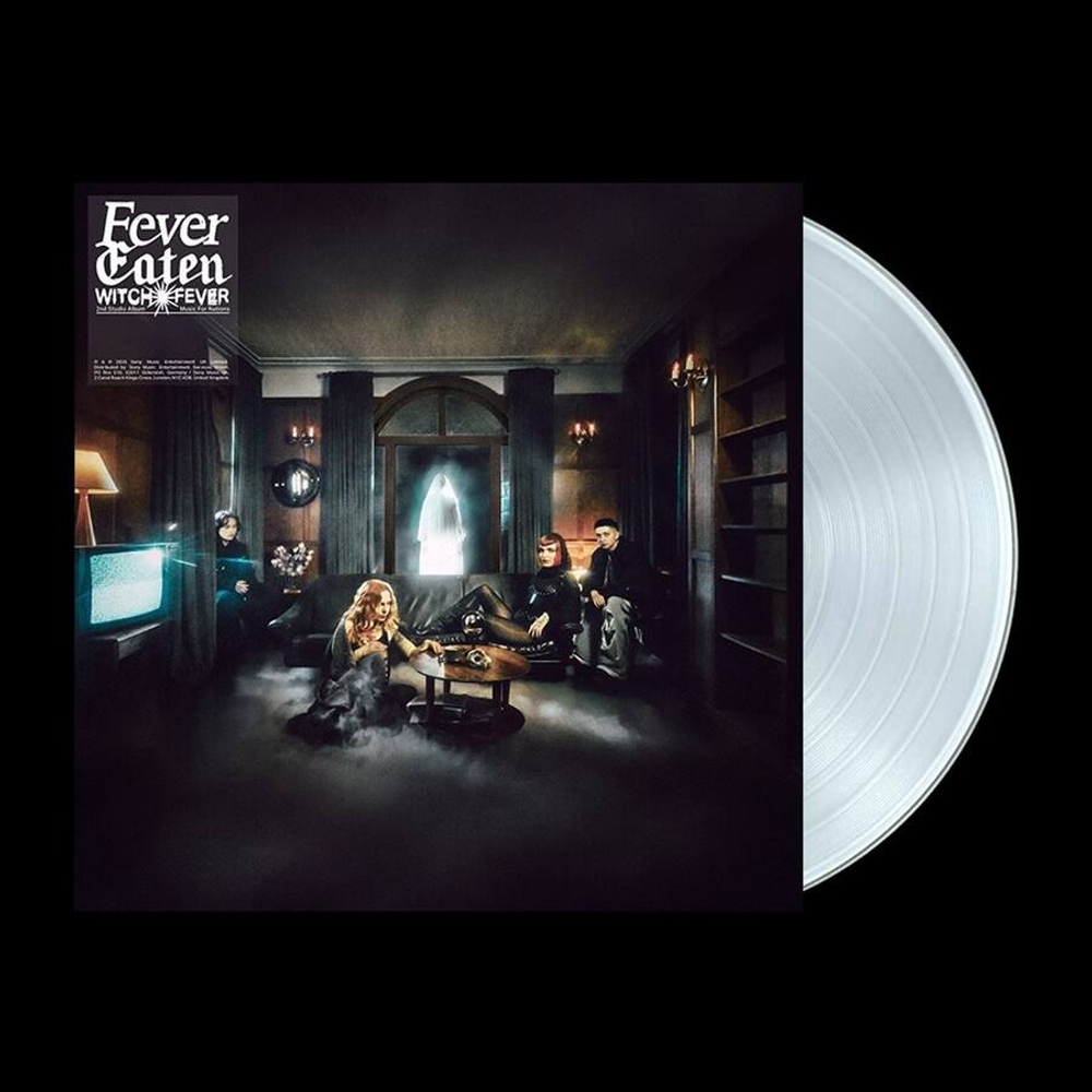 the album cover for Witch Fever - Feverbeaten [Colored Vinyl]