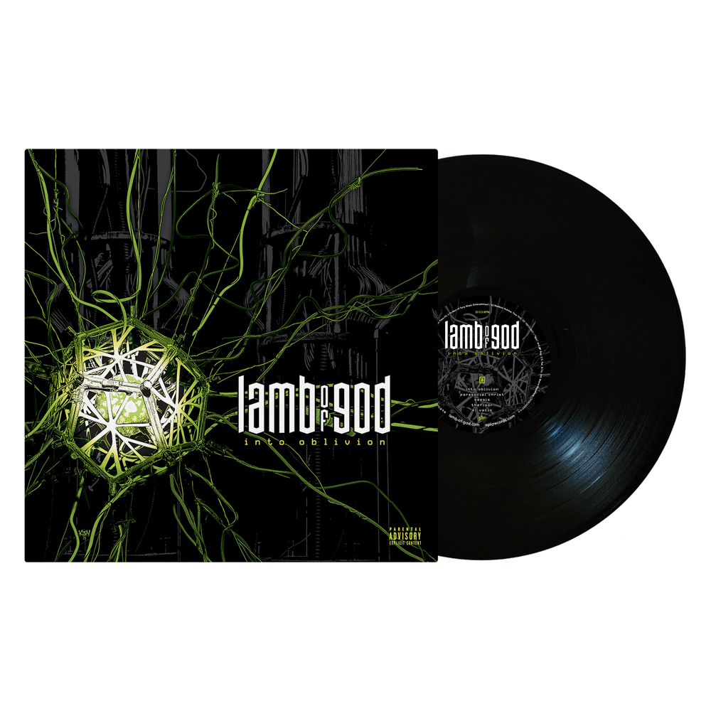the album cover for Lamb Of God - Into Oblivion