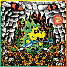 the album cover for King Gizzard & The Lizard Wizard - Live Around The Globe Part VI: The Acoustic [Color Vinyl]