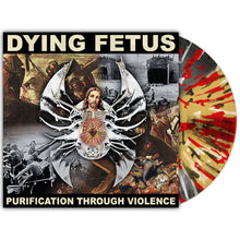 the album cover for Dying Fetus - Purification Through Violence - [Quad Color with Splatter]
