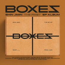 the album cover for Shin Jimin - Boxes (1st Ep) (Post) (Stic) (Gtrp) (Phot) (Asia)
