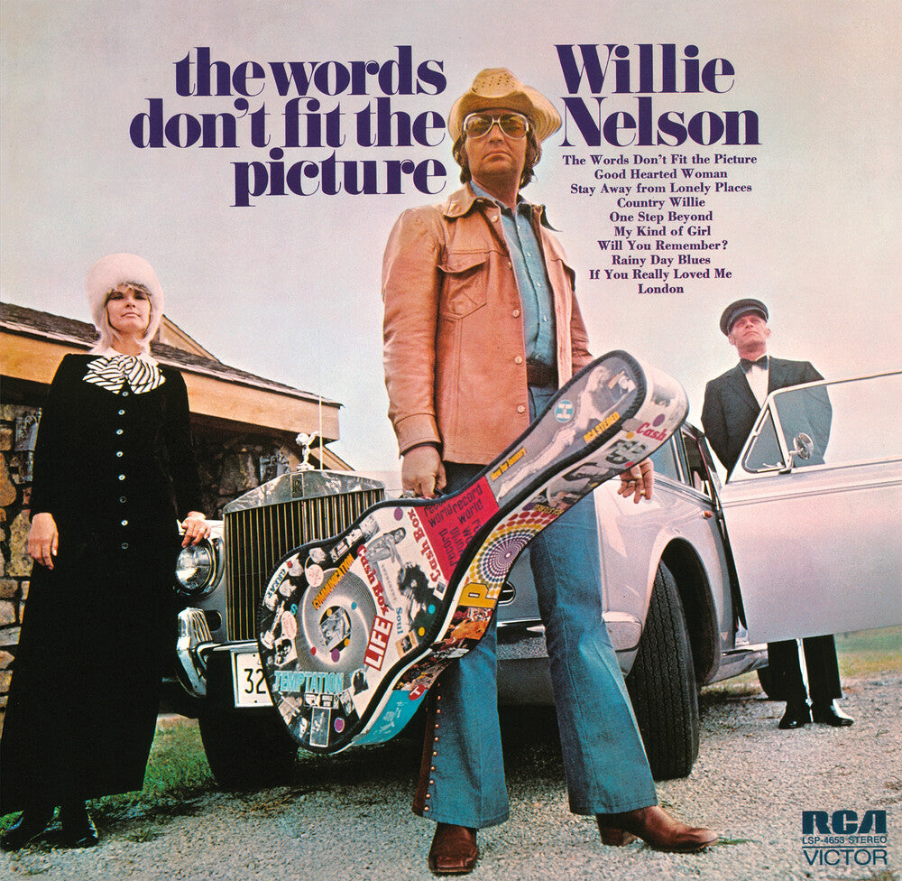 the album cover for Willie Nelson - Words Don't Fit The Picture [Import]