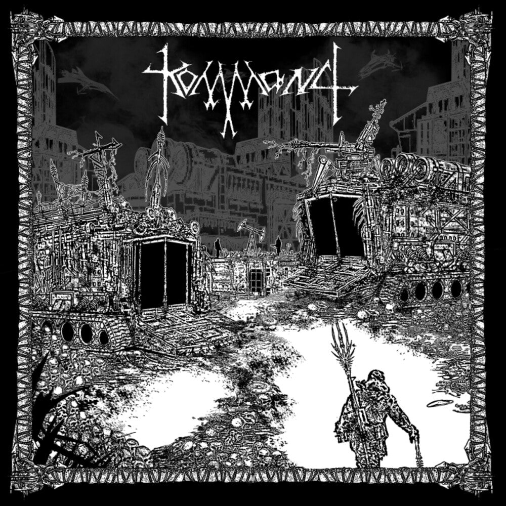 the album cover for Kommand - Death Age - Silver [Colored Vinyl] [Limited Edition] (Slv)