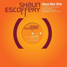 the album cover for Shaun Escoffery - Day Like This - 140-Gram Black Vinyl