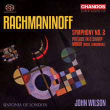 the album cover for Rachmaninoff / Sinfonia Of London - Symphony No. 2