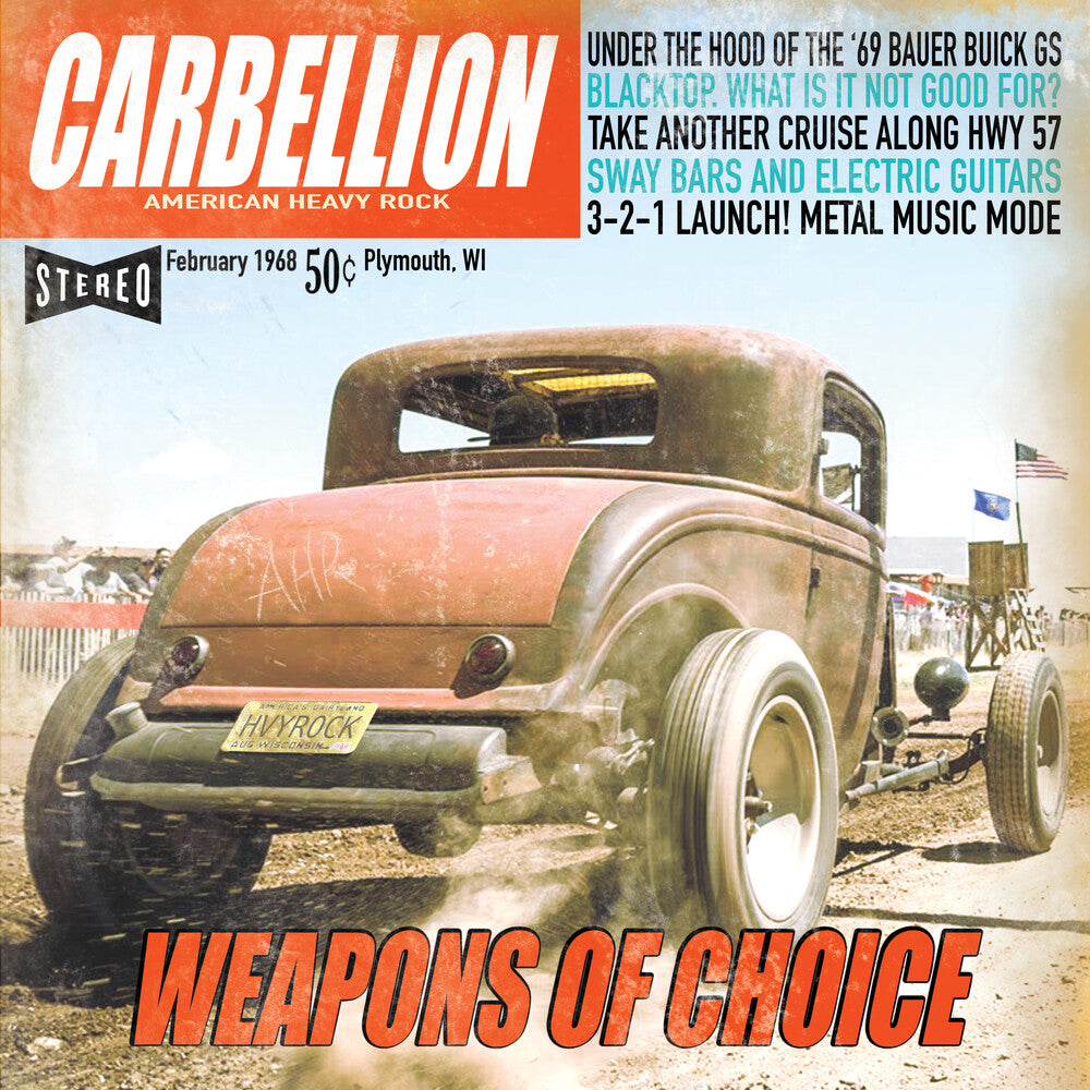 the album cover for Carbellion - Weapons Of Choice [Colored Vinyl] (Gol) [Download Included]