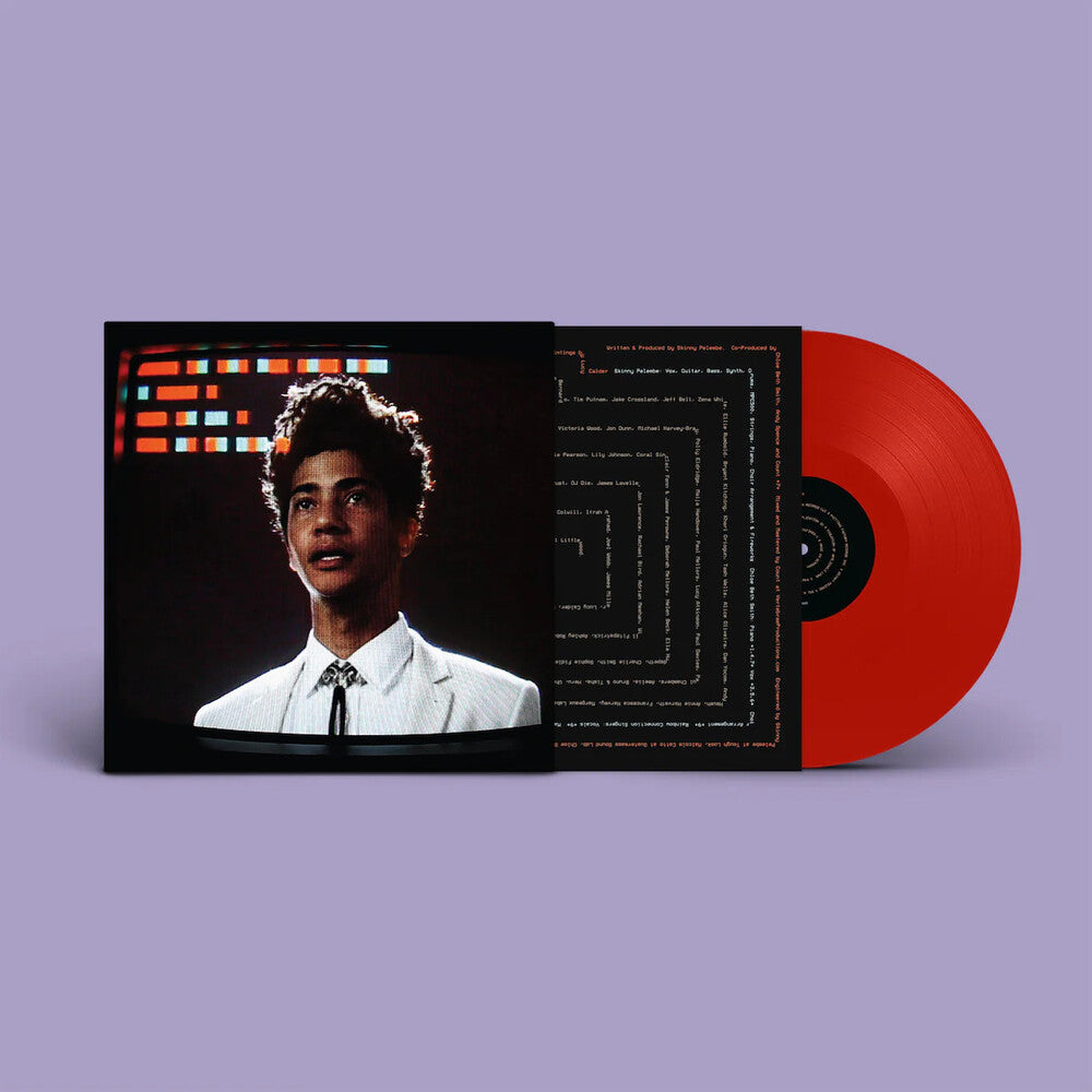 the album cover for Skinny Pelembe - Hardly The Same Snake [Limited Edition Transparent Red LP]