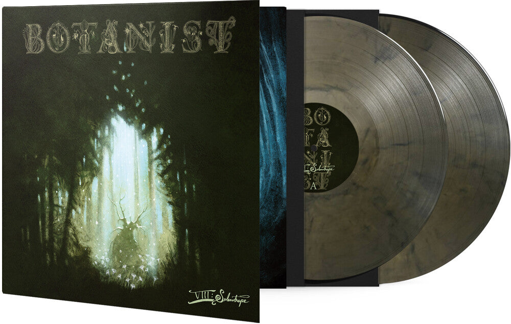 the album cover for Botanist - VIII: Selenotrope - Smoky Gold
