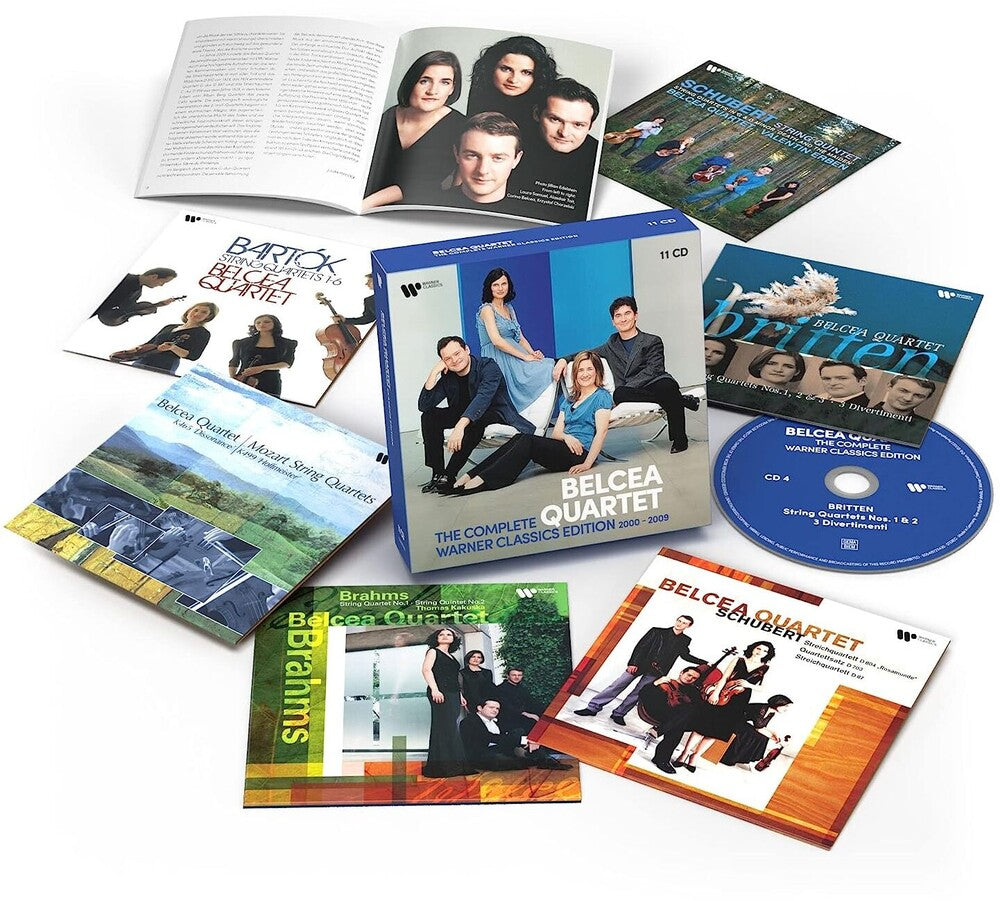 the album cover for Belcea Quartet - Complete Warner Classics Edition (Uk)