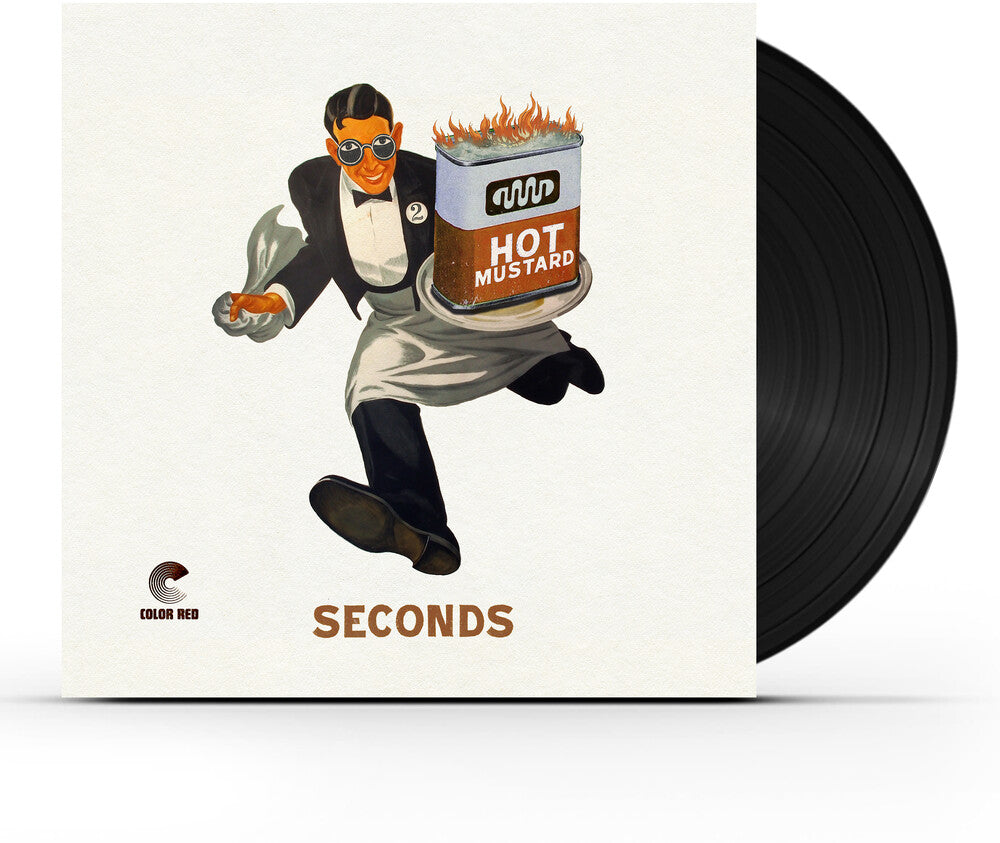 the album cover for Hot Mustard - Seconds