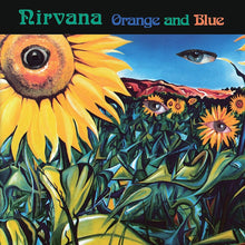the album cover for Nirvana - Orange & Blue - Blue (Blue) [Colored Vinyl] [Remastered] [Reissue]