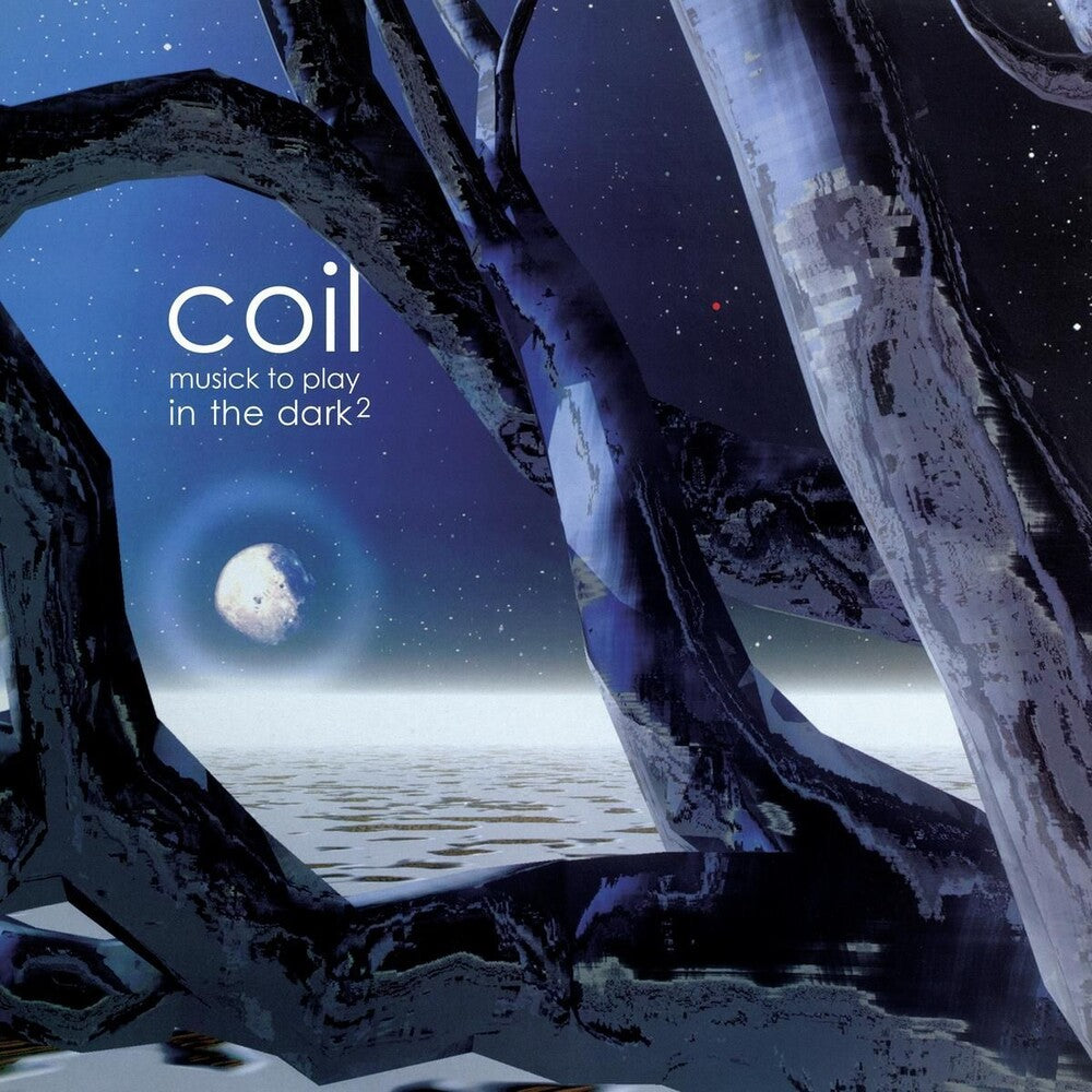 the album cover for Coil - Musick To Play In The Dark2 - White & Black Smoke
