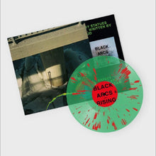 the album cover for Statues - Black Arcs Rising [Colored Vinyl] (Grn) (Red) (Spla)