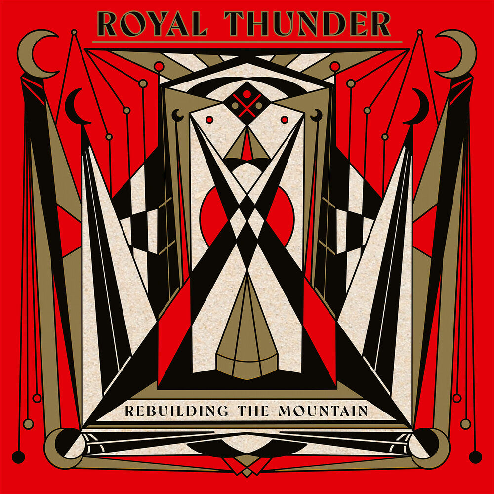the album cover for Royal Thunder - Rebuilding The Mountain - Beige [Colored Vinyl]