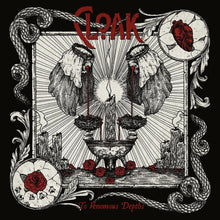the album cover for Cloak - To Venomous Depths [Clear Vinyl] (Gate) [Limited Edition] (Purp)
