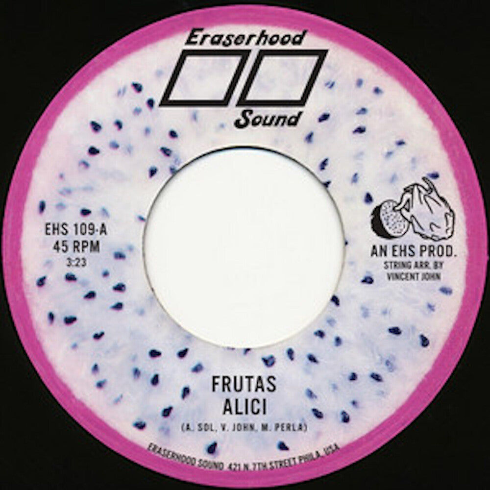the album cover for Alici - Frutas - Bubblegum Pink [Colored Vinyl] (Pnk)