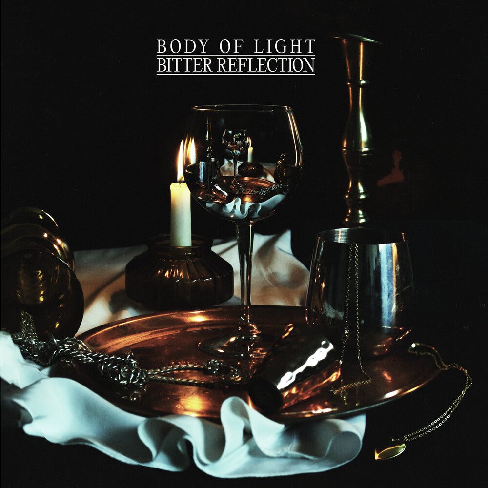 the album cover for Body of Light - Bitter Reflection - Gold Black Smash (Blk) [Colored Vinyl]