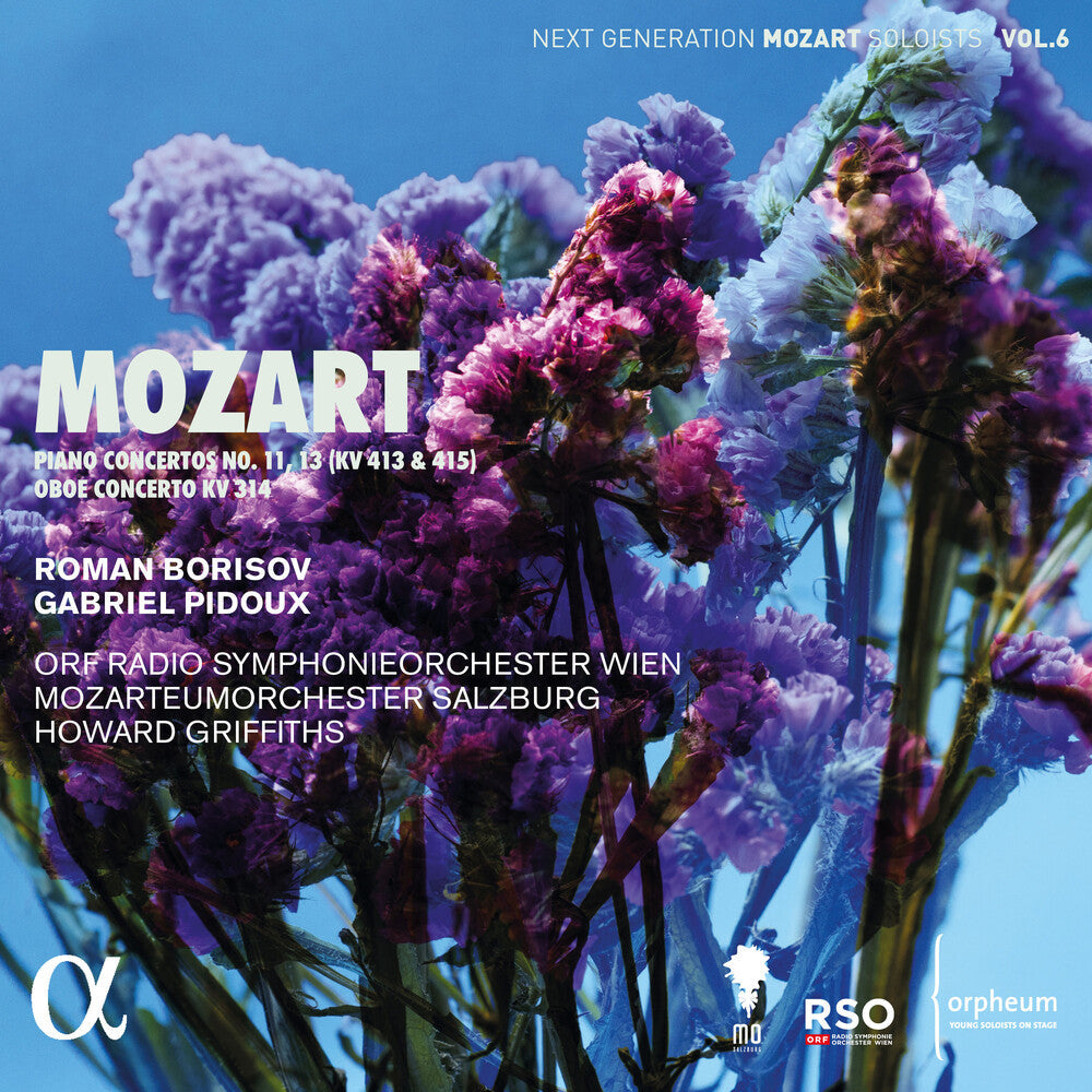 Mozart / Borisov / Pidoux / Griffiths - Piano Concertos Nos. 11 & 13 (K. 413 & 415) Oboe [CD]