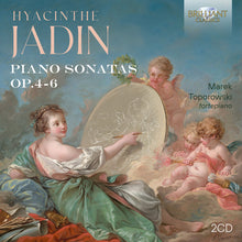 the album cover for Jadin / Toporowski - Piano Sonatas Op. 4-6