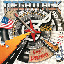 the album cover for Megattack - Raw Delivery