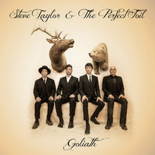 the album cover for Steve Taylor  & The Perfect Foil - Goliath [Colored Vinyl] (Grn) (Can)