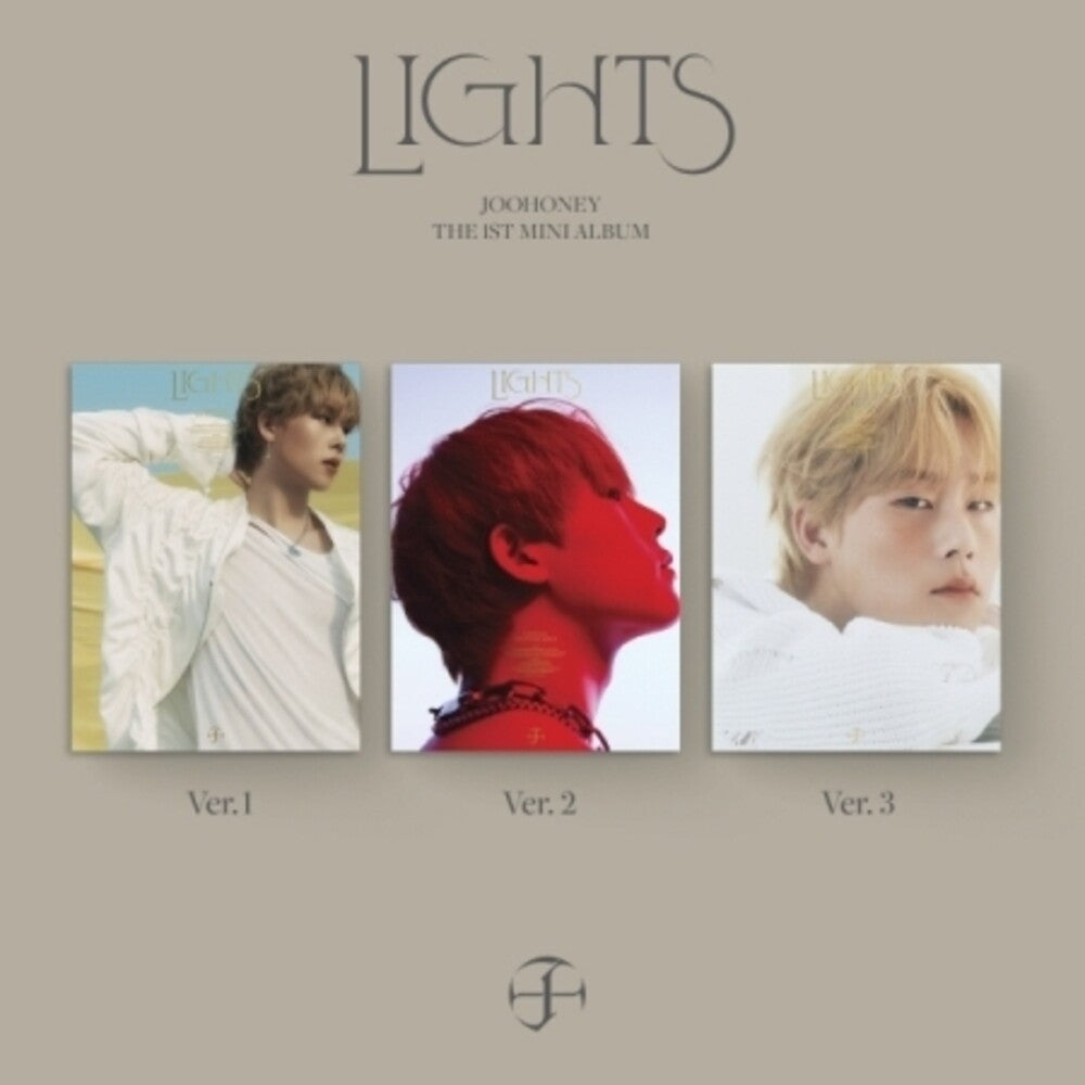 the album cover for JOOHONEY - Lights - Random Cover (Phob) (Phot) (Asia)