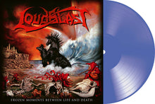 the album cover for Loudblast - Frozen Moments Between Life & Death - Blue (Blue)