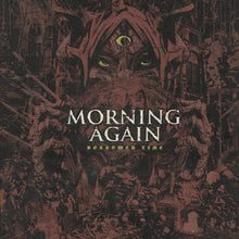 the album cover for Morning Again - Borrowed Time - Yellow & Black Smoke Colored Vinyl
