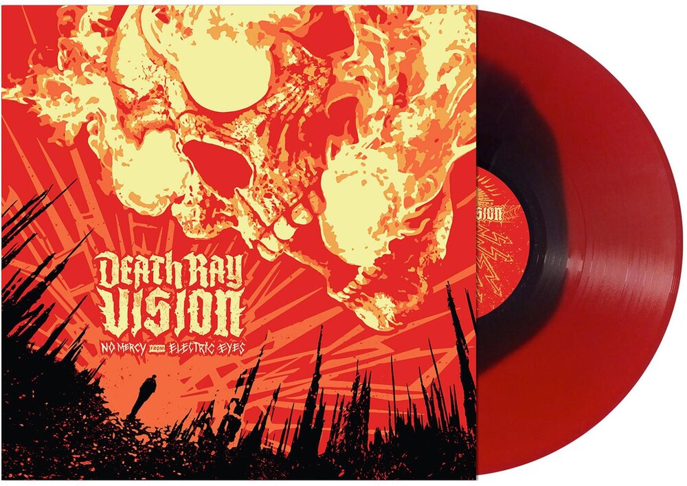 the album cover for Death Ray Vision - No Mercy From Electric Eyes (Blk) [Colored Vinyl] (Red)