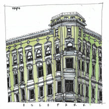the album cover for Veps - Oslo Park - Dark Magenta [Colored Vinyl]