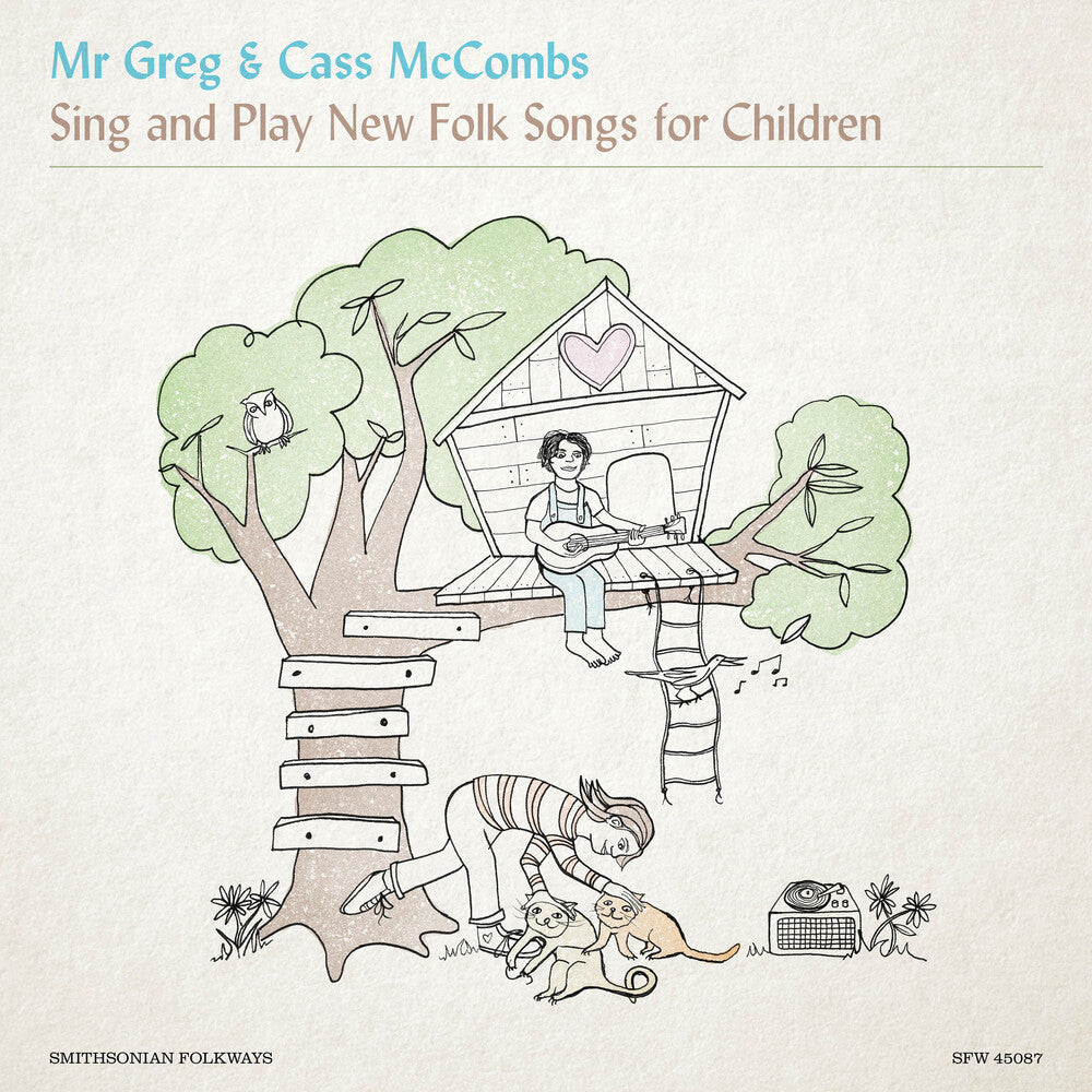 Mr. Greg & Cass Mccombs - Mr. Greg & Cass McCombs Sing & Play New Folk Songs for Children [LP] Vinyl Record