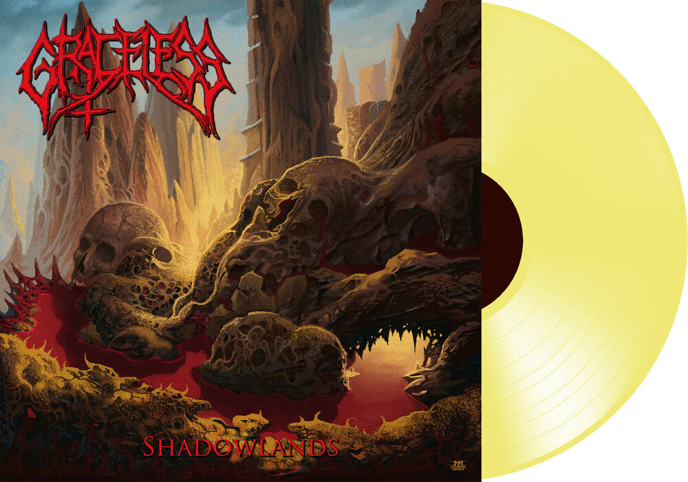 the album cover for Graceless - Shadowlands - Yellow [Colored Vinyl] [Clear Vinyl] [Limited Edition] (Ylw)