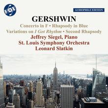 Gershwin / Siegel / St. Louis Symphony Orchestra - Piano Concerto In F Rhapsody No. 2 I Got Rhythm Music CD