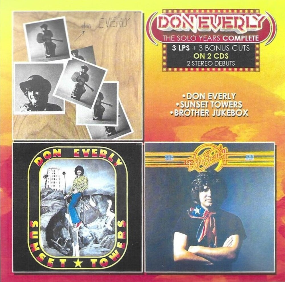 Don Everly - Solo Years Complete-3 Lps + 3 Bonus Cuts (2 Cd) [CD]