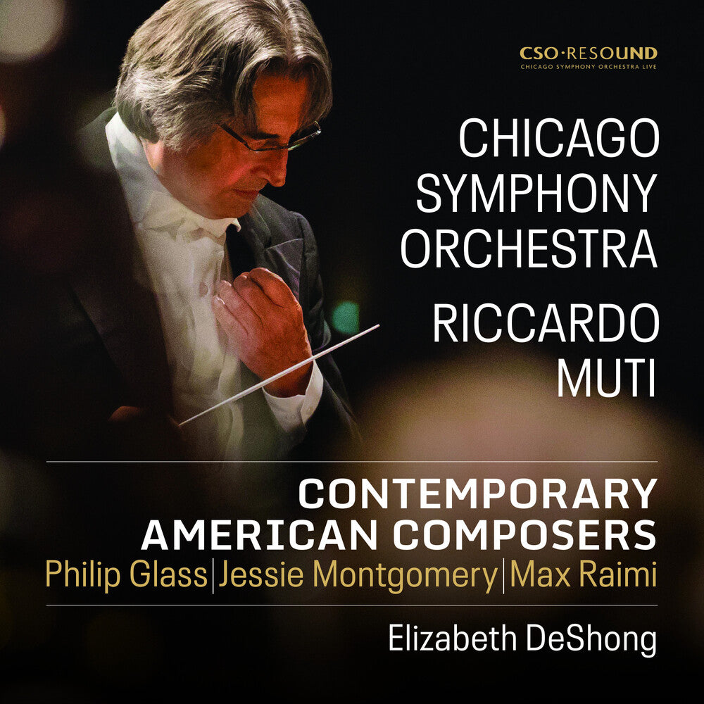Glass / Montgomer / Chicago Symphony Orchestra - Contemporary American Composer [CD]