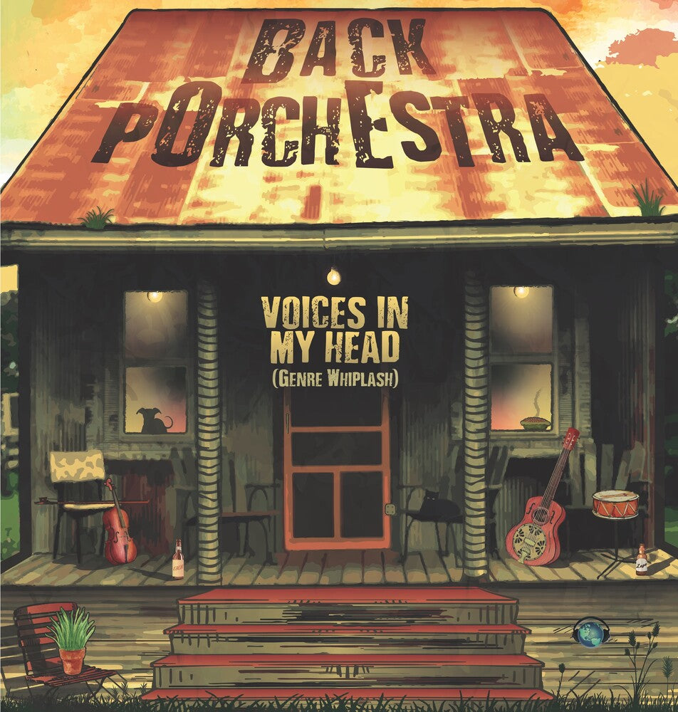 the album cover for Back pOrchEstra - Voices In My Head (Genre Whiplash)