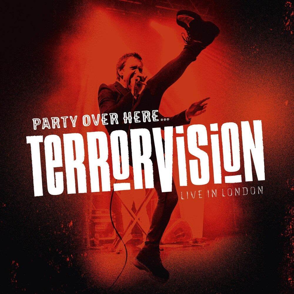 the album cover for Terrorvision - Party Over Here