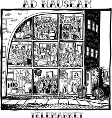 the album cover for Telemarket - Ad Nauseam