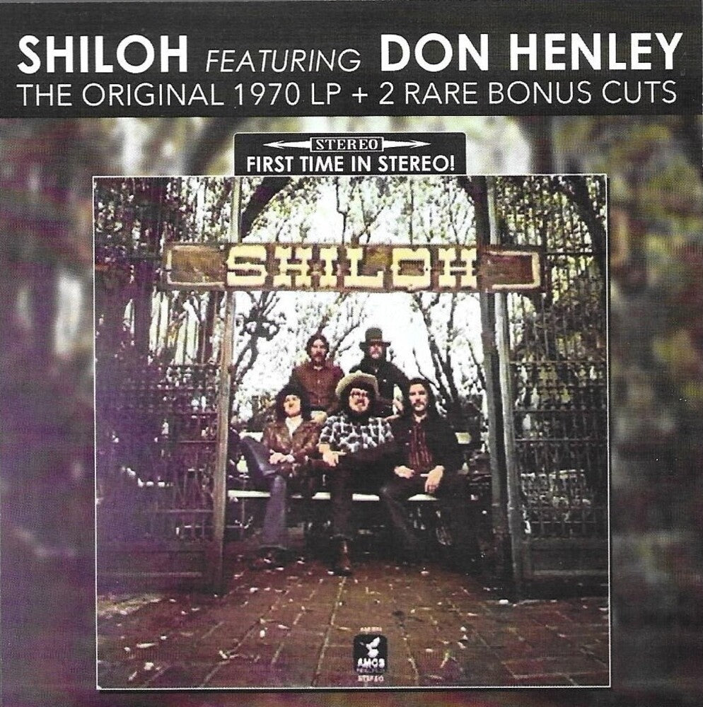 the album cover for Shiloh - Shiloh (Featuring Don Henley)-Original 1970 Lp