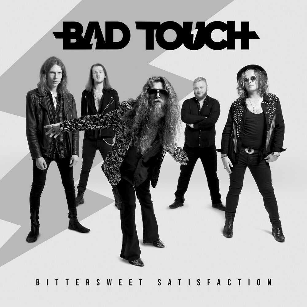 the album cover for Bad Touch - Bittersweet Satisfaction - Orange [Colored Vinyl] [Clear Vinyl]