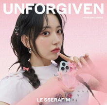 the album cover for LE SSERAFIM - Unforgiven - Sakura Version (Jpn)
