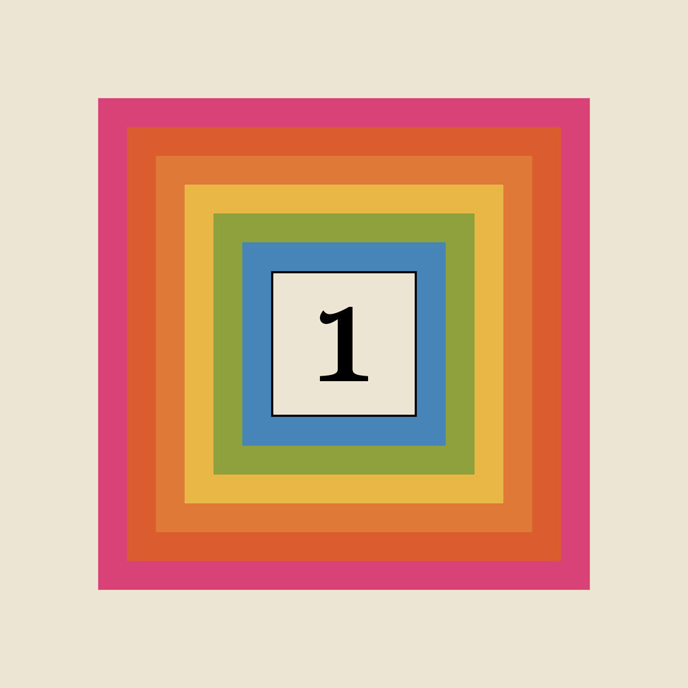 the album cover for Lack Of Afro - Square One [Colored Vinyl] (Pnk) (Uk)