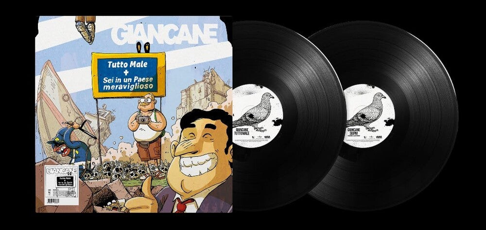 the album cover for Giancane - Tutto Male + Sei In Un Paese Meraviglioso (Ita)