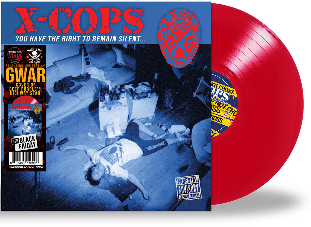 X-Cops - You Have The Right To Remain Silent [RSD Black Friday 2023] Vinyl Record